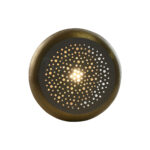 Tischlampe Grau Gold Metall von Home ESPRIT, modernes Design, hochwertige Materialien, ideal für jeden Raum.