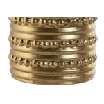 Vase Gold Metall Modern von Home ESPRIT, 13 x 13 x 51,5 cm, elegantes Design für stilvolle Wohnräume.