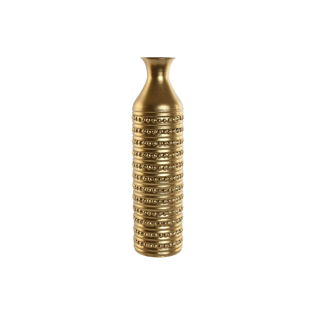 Vase Gold Metall Modern von Home ESPRIT, 13 x 13 x 51,5 cm, elegantes Design für stilvolle Wohnräume.