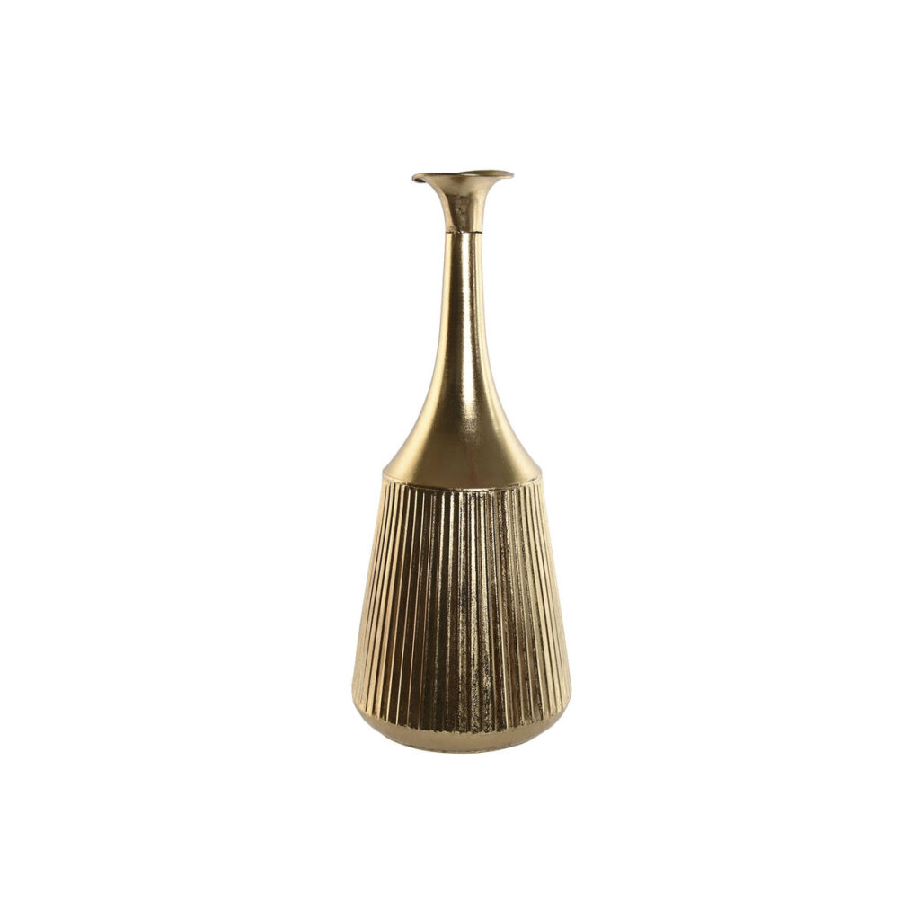 Vase Gold Metall Moderne von Home ESPRIT, 29 x 29 x 71 cm, elegantes Design für stilvolle Wohnräume.