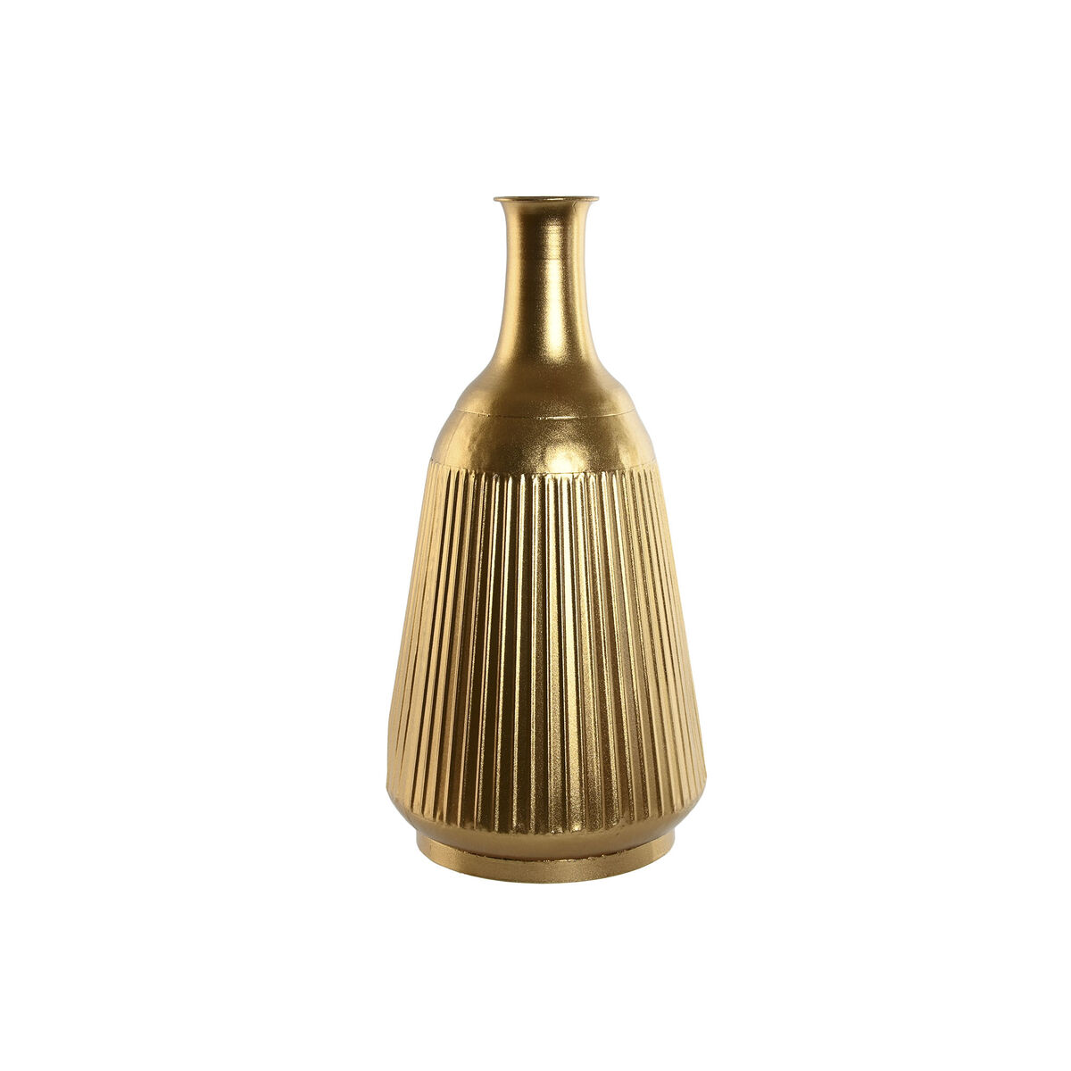 S3059136_0 Vase Gold Metall Modern von Home ESPRIT, elegantes Design, 29 x 29 x 57,5 cm, ideal für stilvolle Dekoration.