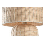 Tischlampe Beige Home ESPRIT aus Rattan mit tropischem Design, 40x40x61 cm