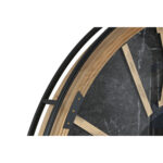 Wanduhr Schwarz Gold Metall Kristall von Home ESPRIT, stilvolles Design für Ihr Zuhause