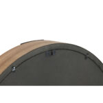 Wanduhr Silberfarben Natur Metall von Home ESPRIT, elegantes Design mit Kristallakzenten, 80 x 8,5 x 80 cm.