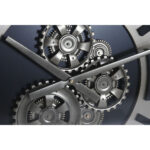 Wanduhr Champagner Metall Kristall von Home ESPRIT, elegantes Design für stilvolle Wohnräume.