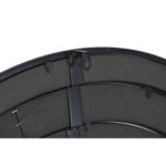 Wanduhr Schwarz Gold Metall Kristall von Home ESPRIT, elegantes Design für stilvolle Wohnräume.