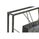 Wanduhr Schwarz-Gold aus Metall und Kristall von Home ESPRIT, elegantes Design für stilvolle Wohnräume.