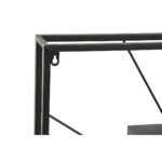 Wanduhr Schwarz-Gold aus Metall und Kristall von Home ESPRIT, elegantes Design für stilvolle Wohnräume.