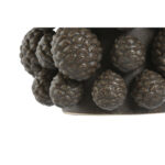 Vase Braun Steingut Home ESPRIT mit Ananas-Design, 25 x 25 x 31 cm, stilvolle Dekoration für jedes Zuhause.