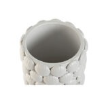 Vase Weiß Steingut Mediterraner von Home ESPRIT, elegantes Design für stilvolle Wohnräume.