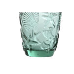 Gläser-Set Türkis Kristall mit Relief, 290 ml, 6 Stück von Home ESPRIT, stilvolles Design für jede Gelegenheit.