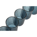 Gläser-Set 6-teilig Blau Kristall von Home ESPRIT, ideal für stilvolle Anlässe und den täglichen Gebrauch.