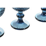 Gläser-Set 6-teilig Blau Kristall von Home ESPRIT, stilvolles Design, spülmaschinenfest, ideal für besondere Anlässe.