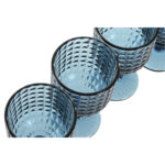 Gläser-Set 6-teilig Blau Kristall von Home ESPRIT, stilvolles Design, spülmaschinenfest, ideal für besondere Anlässe.