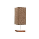 Tischlampe Braun Beige Home ESPRIT - moderne Tischlampe mit urbanem Design, ideal für Wohnzimmer und Schlafzimmer.