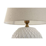 Tischlampe Porzellan Home ESPRIT in Weiß, urbanes Design, hochwertige Materialien