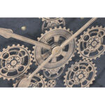 Wanduhr Schwarz Gold Metall Kristall von Home ESPRIT, stilvolles Design für jeden Raum.