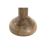 Tischlampe Braun Home ESPRIT aus Baumwolle, Leinen und Mango-Holz, stilvolles Design für modernes Wohnen.