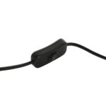 Tischlampe Braun Home ESPRIT aus Baumwolle, Leinen und Mango-Holz, stilvolles Design für modernes Wohnen.