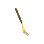 20-teiliges Besteck-Set in braun-gold aus Edelstahl und ABS von Home ESPRIT, ideal für elegante Tischdekorationen.