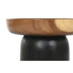 Beistelltisch Braun Schwarz Home ESPRIT, stilvolles Möbelstück für moderne Wohnräume, Maße 39 x 39 x 35 cm.