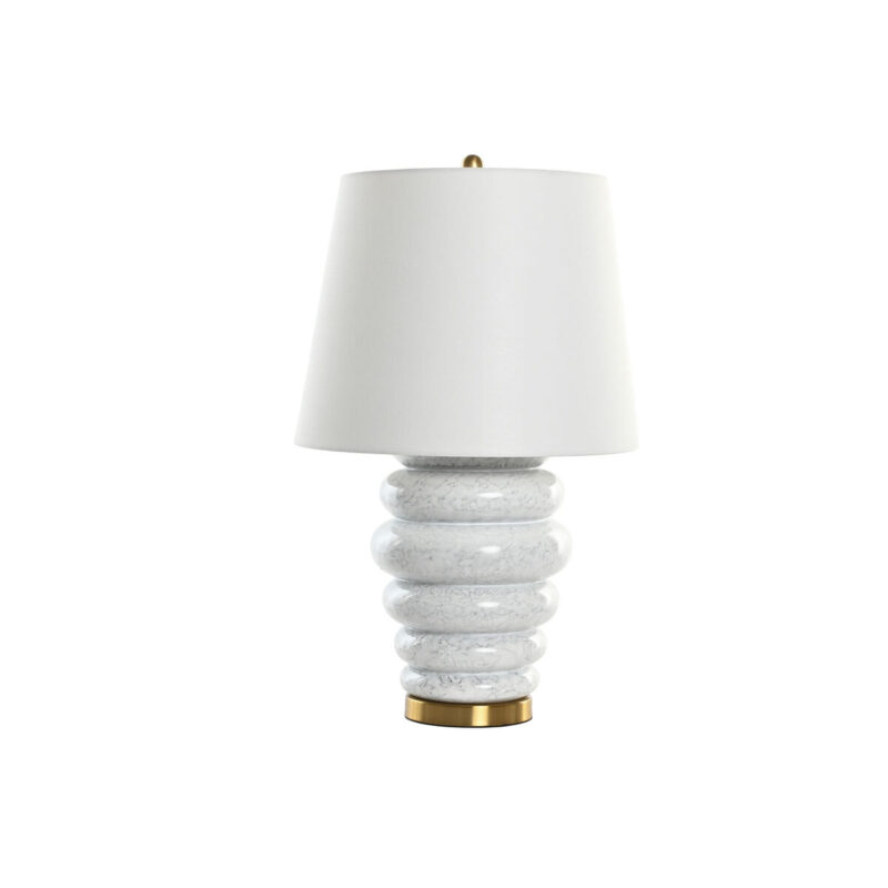 Tischlampe Weiß Gold Home von ESPRIT - elegante Tischlampe mit glamourösem Design, ideal für stilvolle Wohnräume.