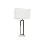 Tischlampe Weiß Silber Home von ESPRIT - elegante Tischlampe mit modernem Design, ideal für Wohnzimmer und Schlafzimmer.
