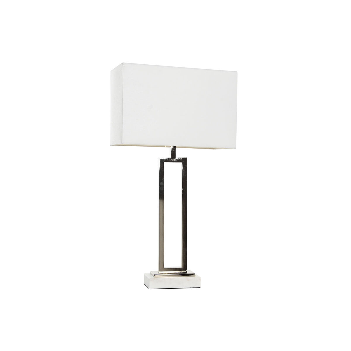 S3060675_0 Tischlampe Weiß Silber Home von ESPRIT - elegante Tischlampe mit modernem Design, ideal für Wohnzimmer und Schlafzimmer.