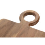 Schneidebrett Natürlich Home ESPRIT aus Akazienholz, 38,5 x 20 x 1,6 cm, stilvolles und funktionales Küchenutensil.