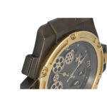 Wanduhr Gold Eisen Home von ESPRIT – elegante Wanduhr aus Eisen mit goldener Oberfläche, ideal für moderne Wohnräume.