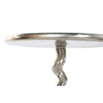 Home ESPRIT Beistelltisch Silber aus Aluminium, 35 x 35 x 61 cm, elegantes Design für moderne Wohnräume.