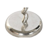 Home ESPRIT Beistelltisch Silber aus Aluminium, 35 x 35 x 61 cm, elegantes Design für moderne Wohnräume.