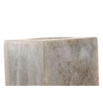 Zahnbürstenhalter in Weiß und Braun aus Marmor von Home ESPRIT, modernes Design für stilvolle Badezimmer.