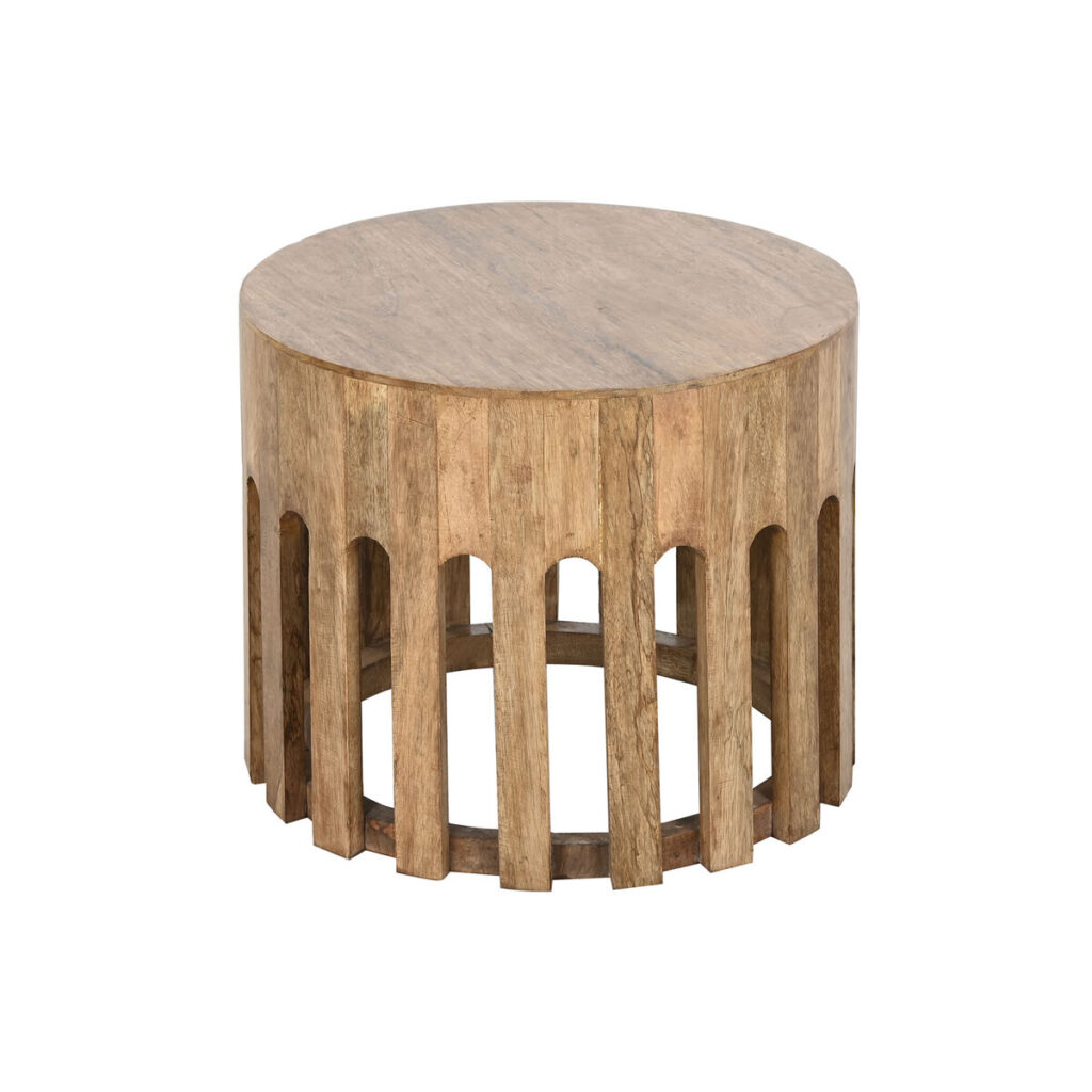 Beistelltisch Braun Home ESPRIT aus Mango-Holz, 46 x 46 x 38 cm, modernes Design für Ihr Zuhause.