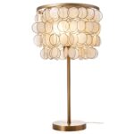 Tischlampe Beige Gold Home von ESPRIT - elegante Beleuchtung für jedes Zuhause