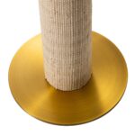 Elegante Tischlampe Beige Gold Home ESPRIT mit modernem Design und warmem Licht.