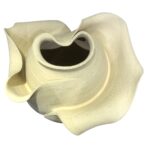 Vase Weiß aus Keramik im Handwerks-Stil von Home ESPRIT, modernes Design für stilvolle Dekoration.