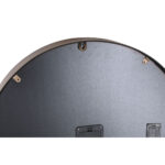 Wanduhr Weiß Gold Metall Kristall von Home ESPRIT im modernen Scandi-Design, 60 x 60 cm.