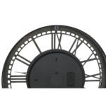 Wanduhr Weiß Metall Kristall Vintage Home ESPRIT, elegantes Design, 60,5 x 9,5 x 60,5 cm, batteriebetrieben