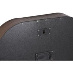 Wanduhr Beige Gold Kristall von Home ESPRIT, elegantes Design aus Kristall und Eisen, Maße 43 x 8,5 x 63 cm.