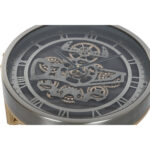 Beistelltisch Gold Silber Home von ESPRIT, elegantes Design aus Metall und Kristall, Maße 50 x 50 x 54 cm.