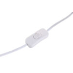 Tischlampe Braun Home ESPRIT aus Polyester, Leinen und Bambus, ideal für stimmungsvolle Beleuchtung in jedem Raum.