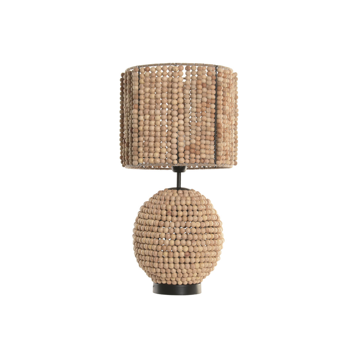 S3062928_0 Tischlampe Holz Metall Home - moderne Tischlampe mit urbanem Design aus Holz und Metall, ideal für stilvolle Innenräume.