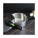 Schnellkochtopf Edelstahl 6 L von Fagor - Hochwertiger und eleganter Schnellkochtopf für schnelles Kochen.