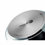 Schnellkochtopf Set Edelstahl Fagor - 2 Stücke, 4L und 6L, ideal für schnelles und energiesparendes Kochen.