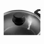 Pfannen-Set 2-Tlg. Fagor in Schwarz aus Aluminium, ideal für alle Küchenarten.