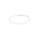 Elegantes Damen-Armband Lotus aus 925er Silber mit funkelndem Zirkonia-Besatz, perfekt für jeden Anlass.