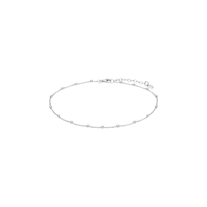 Elegantes Damen-Armband Lotus aus 925er Silber mit funkelndem Zirkonia-Besatz, perfekt für jeden Anlass.