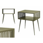 Beistelltisch Grün Gift Decor aus Metall, kompakt und stilvoll, ideal für moderne Wohnräume.