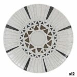 Dessertteller Barroc La Mediterránea - 12 Stück aus feinem Porzellan, ideal für Desserts und Snacks.